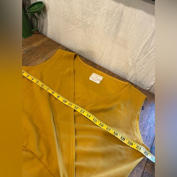 Sleeveless Mustard Romper – Cœur de Loup size XL - Picture 3 of 10